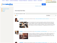 Tablet Screenshot of comunidad.iberestudios.com