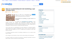 Desktop Screenshot of blog.iberestudios.com